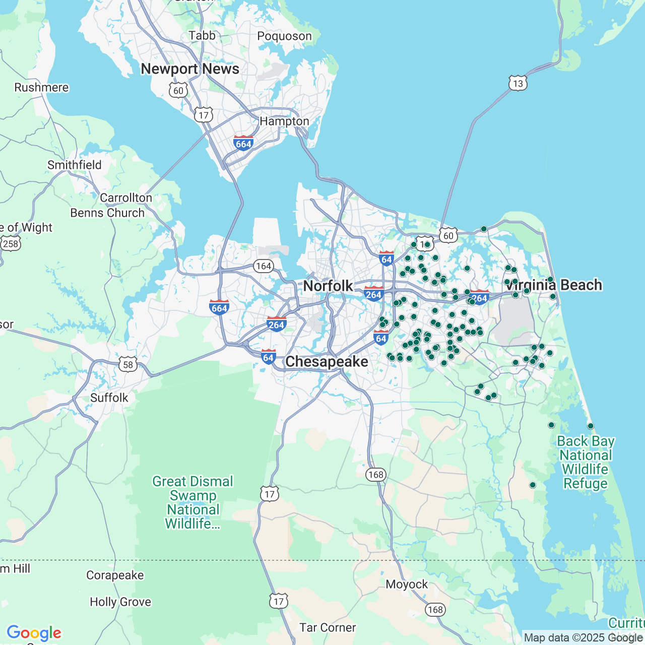 Map of Recent Sales